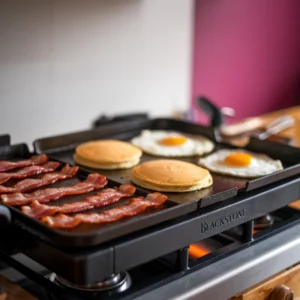 A-Blackstone-griddle-dont-show-the-brand-with-an-array-of-breakfast-items-being-cooked-at-the-same-time-highlighting-its-versatility