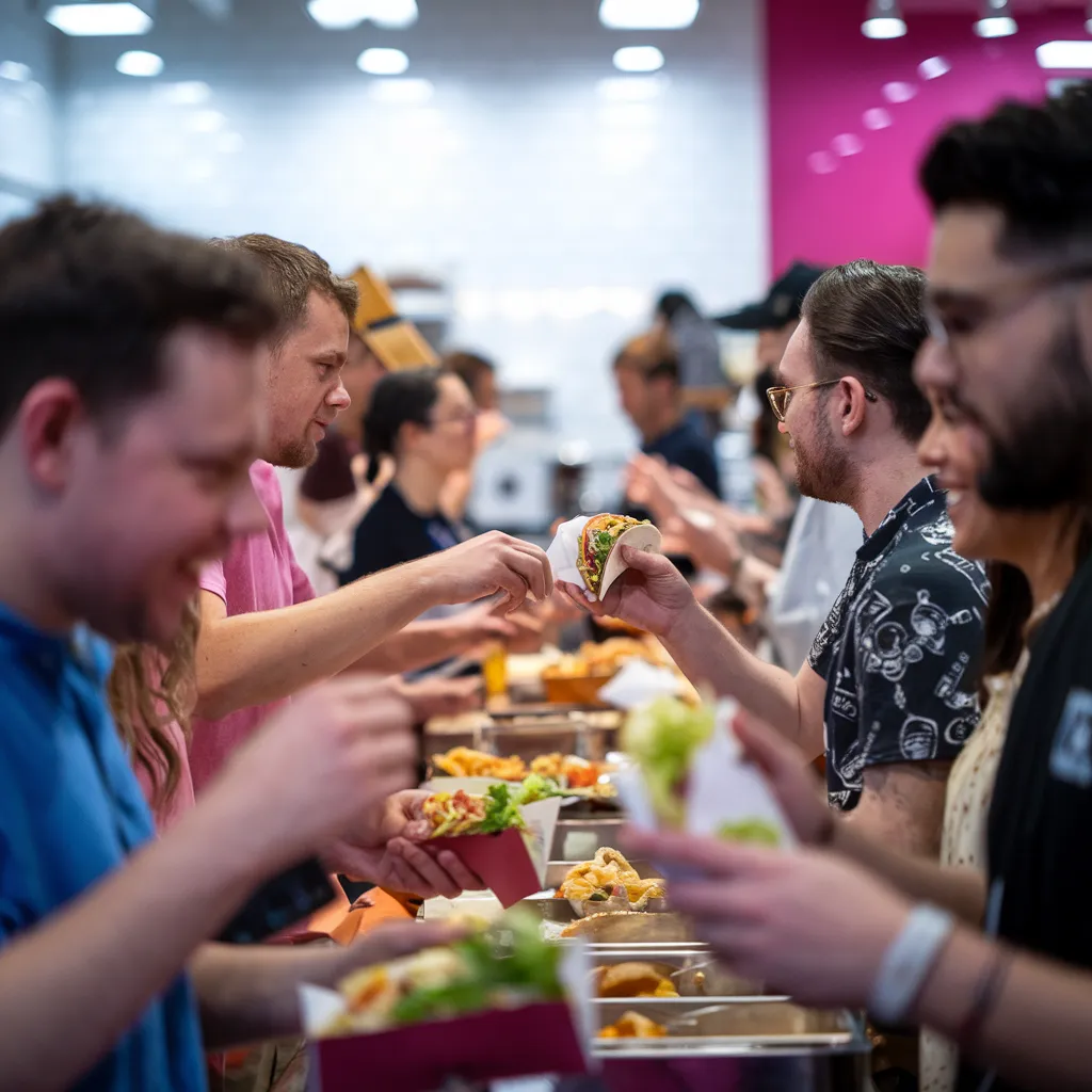 A-busy-Taco-Bell-during-lunchtime-with-customers-enjoying-tacos-and-burritos-in-a-vibrant-setting-showcasing-the-energy-and-appeal-of-the-restaurant