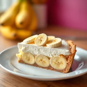 A-freshly-sliced-banana-cream-pie-served-on-a-plate-showcasing-vibrant-banana-slices-and-a-creamy-layered-filling-recipesfair.com