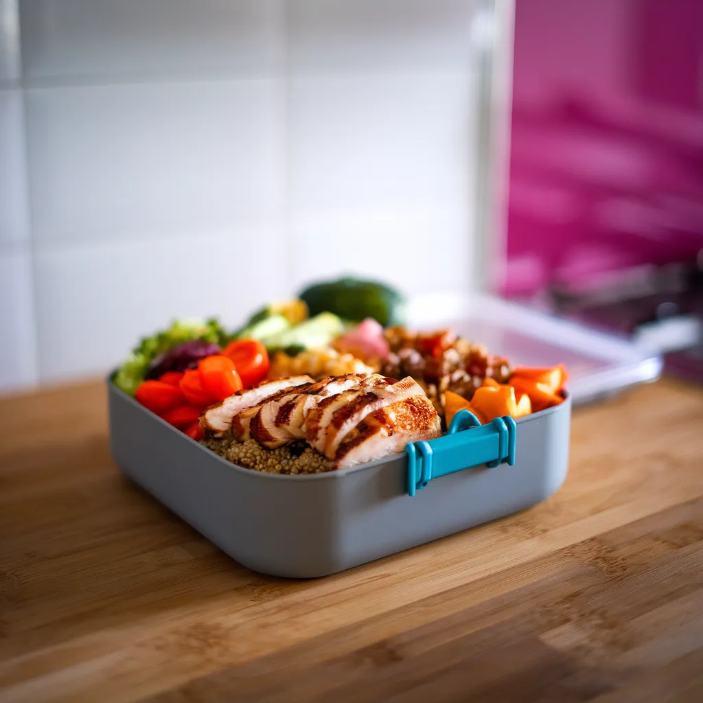 A-lunchbox-with-a-mix-of-high-protein-options-like-grilled-chicken-quinoa-and-veggies