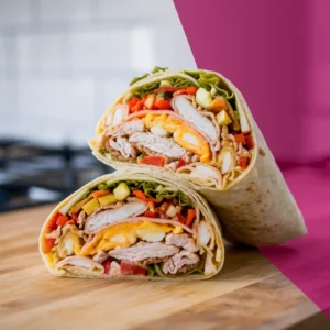 A-vibrant-burrito-cut-in-half-to-reveal-layers-of-chicken-eggs-cheese-and-vegetables