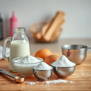 A-visual-of-these-ingredients—milk-heavy-cream-eggs-sugar-and-cornstarch—beautifully-arranged-on-a-countertop-with-measuring-tools.-recipesfair