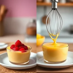 Side-by-side-images-showing-common-problems-lumpy-custard-runny-filling-and-their-fixes-smooth-whisking-perfect-consistency.-recipesfair.com