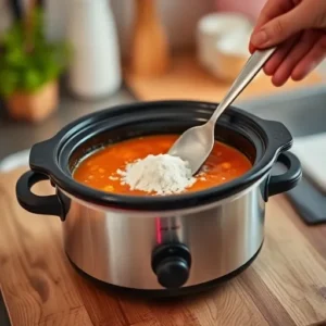 a-little-bit-of-Cornstarch-being-stirred-into-a-crock-pot-of-soup